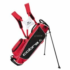 Cobra Ultralight Sunday Golf Stand Bag - Black/Red