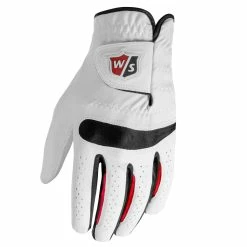 Wilson Staff ProFeel Glove MENSLH SMALL WHITEBLK