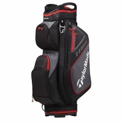 TaylorMade TMade Select Plus Cart Bag UNISEX ONE SIZE BLK RED