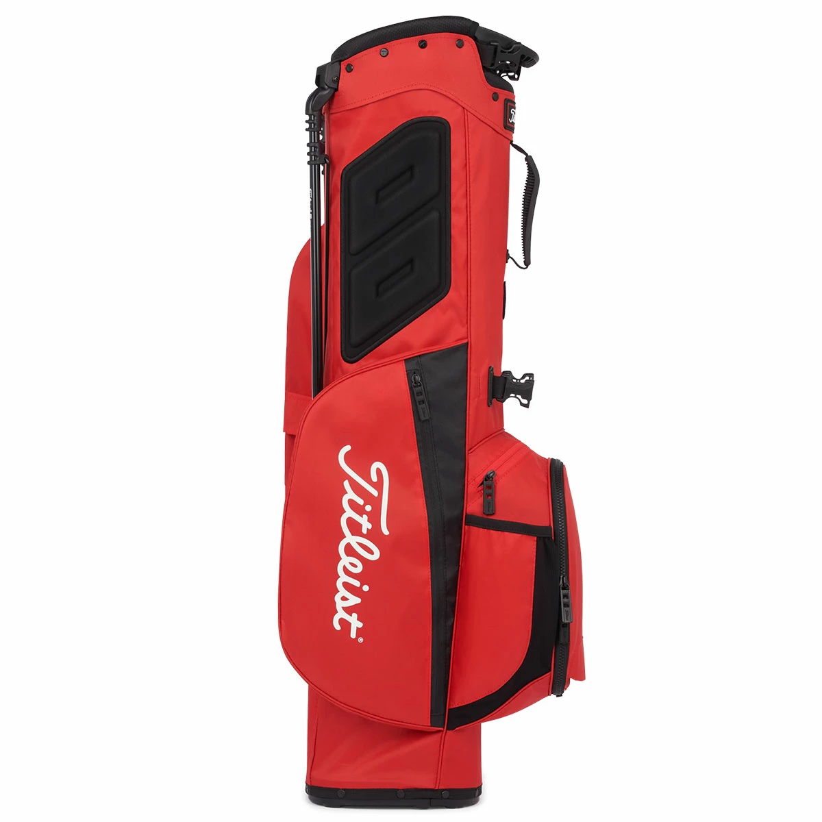 Titleist Players 4 Stand Bag RED BLACK - Image 3