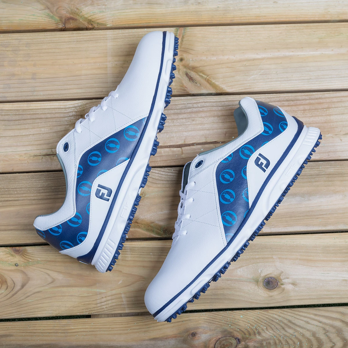 FootJoy FJ Pro SL Ltd Ed S9 ATHLETIC M 8 WHTNVYPRT - Image 5