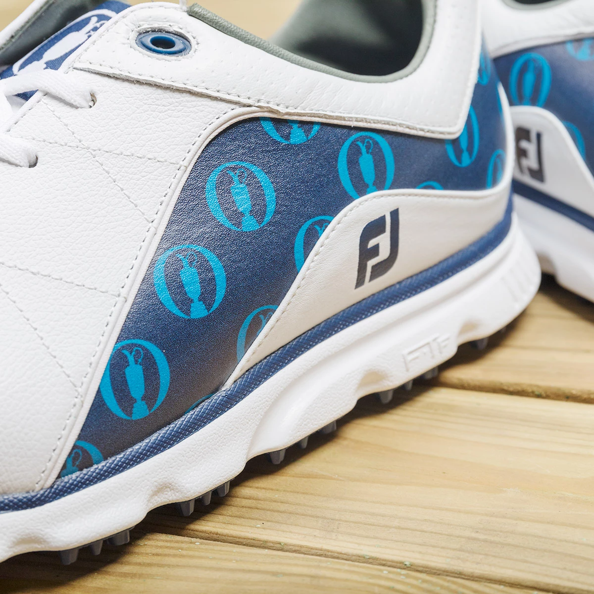 FootJoy FJ Pro SL Ltd Ed S9 ATHLETIC M 8 WHTNVYPRT - Image 6