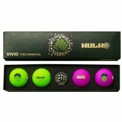 Volvik Marvel 4 Ball An Marker Hulk