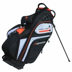 Benross Pro-lite 2 Stand Bag UNISEX ONE SIZE BLKWHTORG