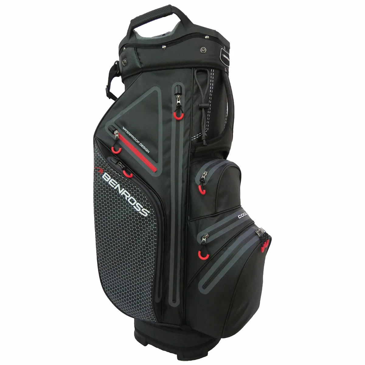Benross Protec 2 WP Cart Bag UNISEX ONE SIZE BLK/GREY - Image 2