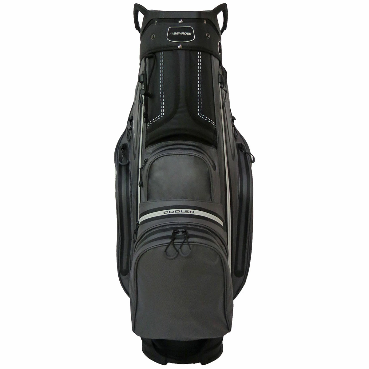 Benross Protec 2 WP Cart Bag UNISEX ONE SIZE GRY BLACK - Image 4