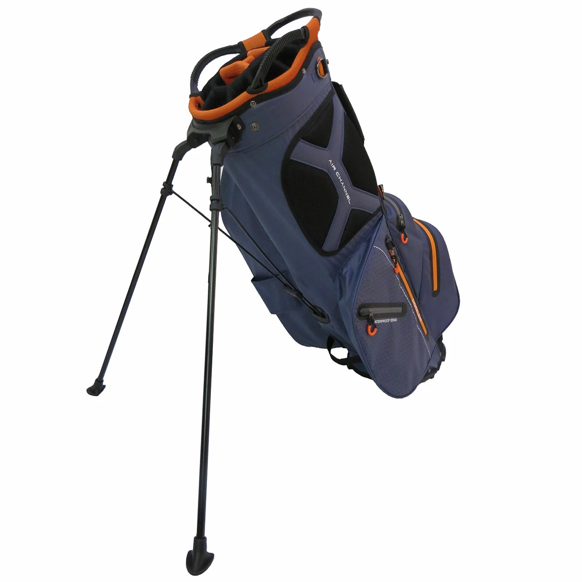 Benross Protec 2 WP Stand Bag UNISEX ONE SIZE NVYBLKORG - Image 2