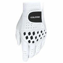 Golfino Cabretta Glove Mens MENSLH SMALL WHITEBLK