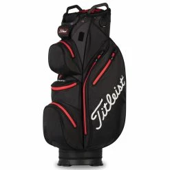 Titleist Stadry 14 Cart Bag UNISEX ONE SIZE BLK RED