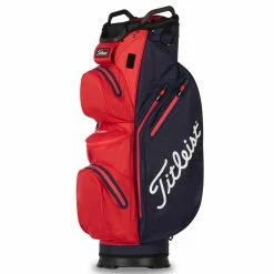Titleist Stadry 14 Cart Bag NAVY RED