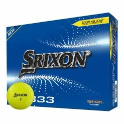 Srixon AD333 12 Ball Pack NEW YELLOW