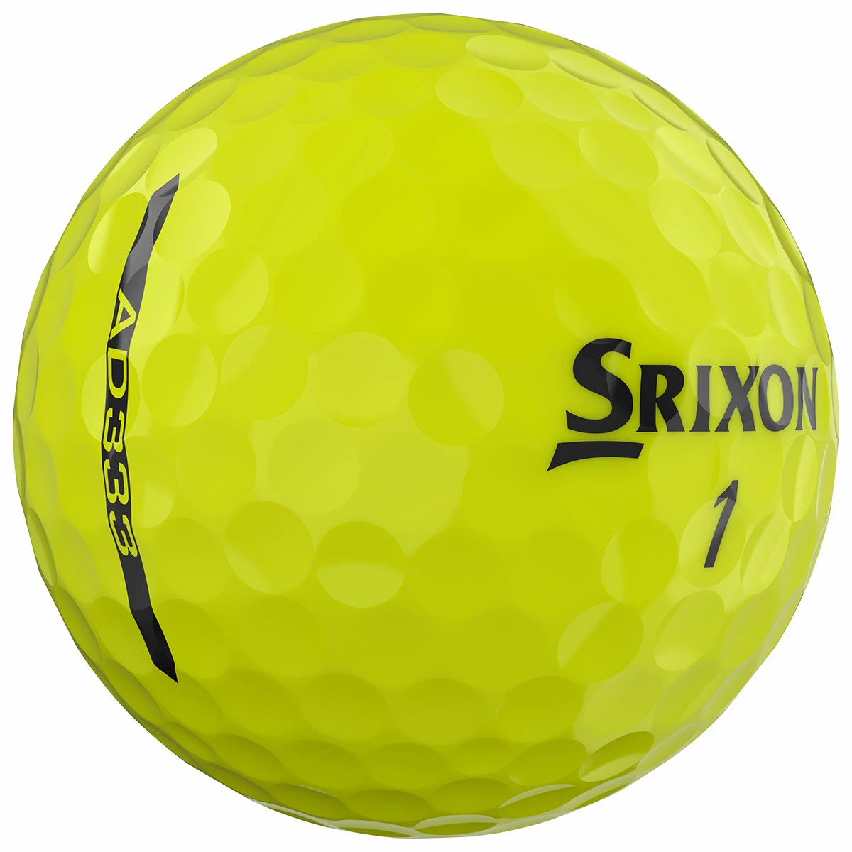Srixon AD333 12 Ball Pack NEW YELLOW - Image 3