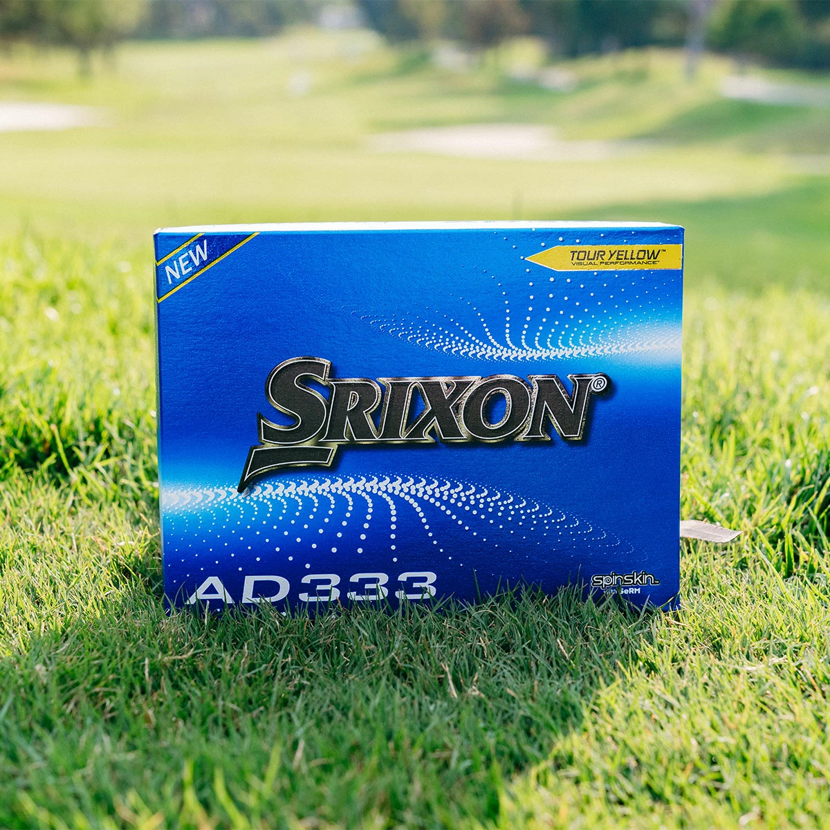 Srixon AD333 12 Ball Pack NEW YELLOW - Image 4