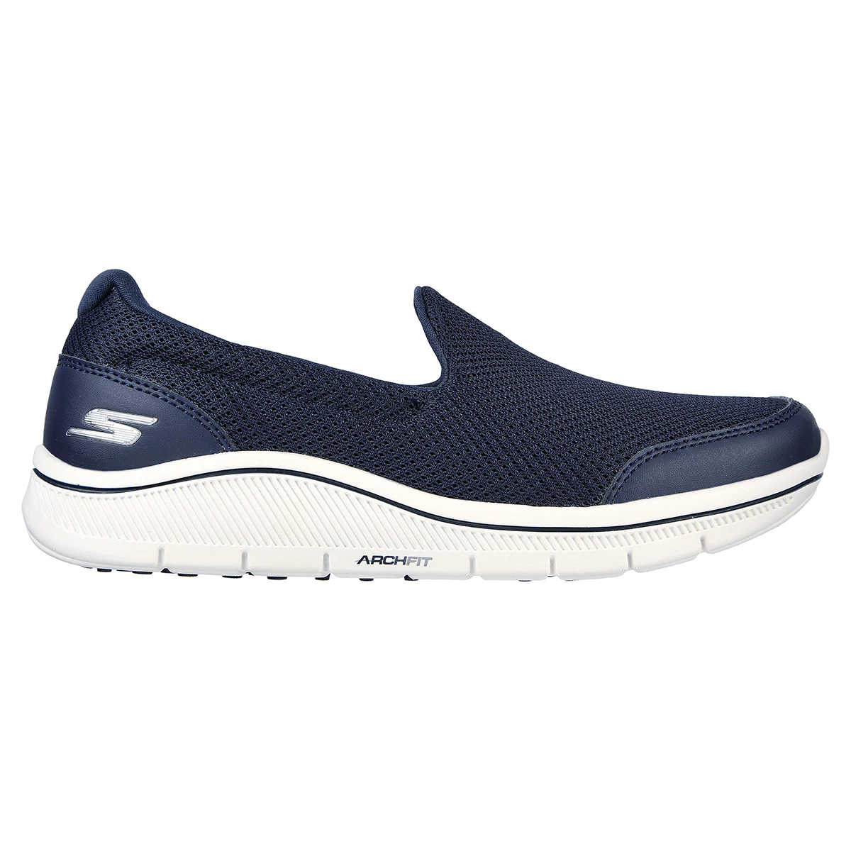 Skechers Arch Fit Walk S22 ATHLETIC 3.0 BKWH - Image 6