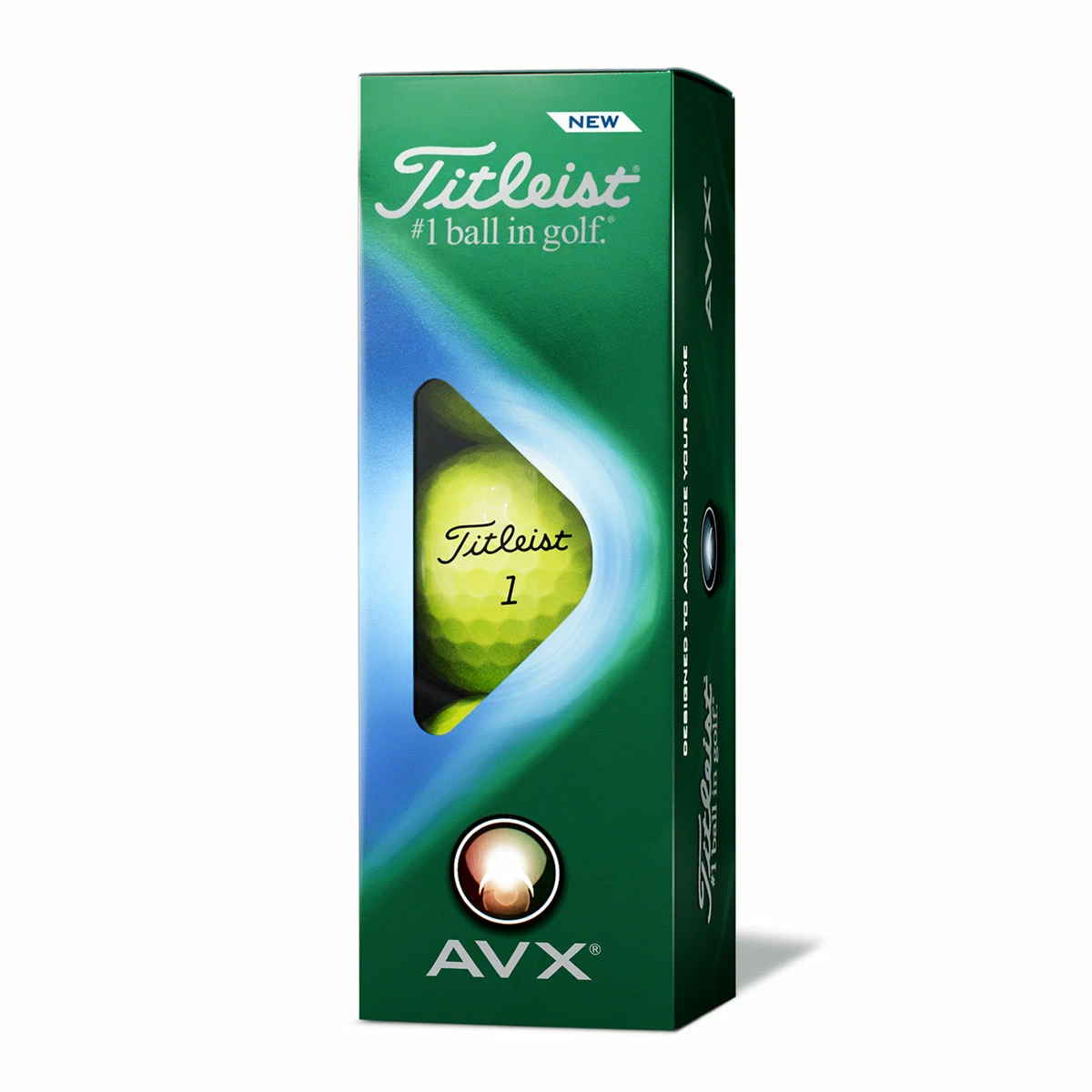 Titleist AVX Balls 12 Pck 2022 YELLOW - Image 3