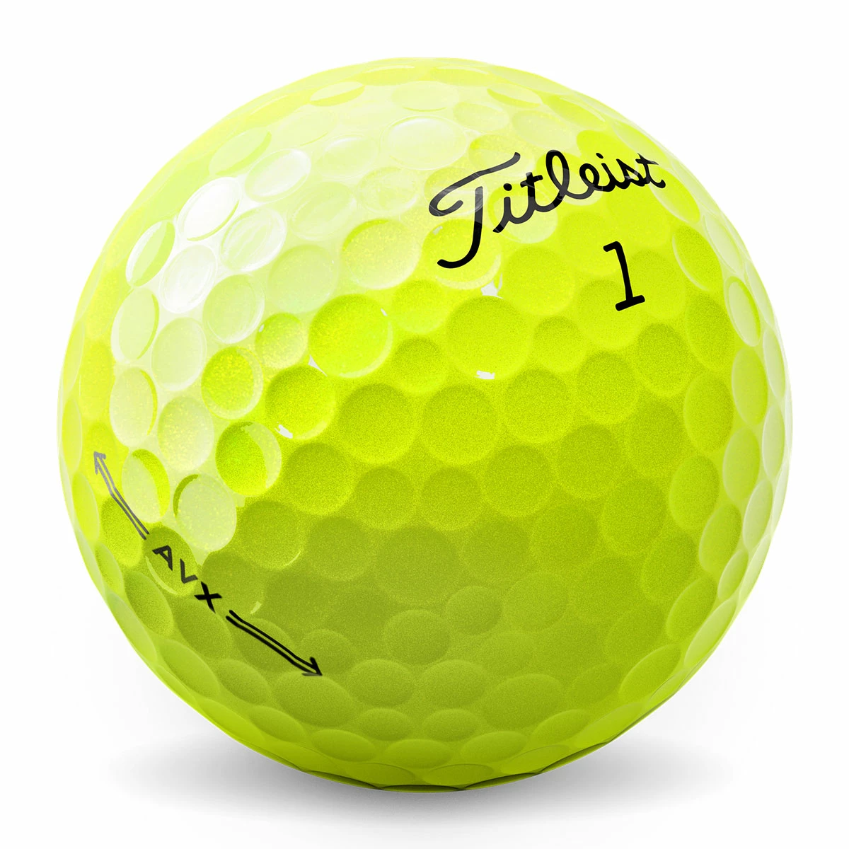 Titleist AVX Balls 12 Pck 2022 YELLOW - Image 4