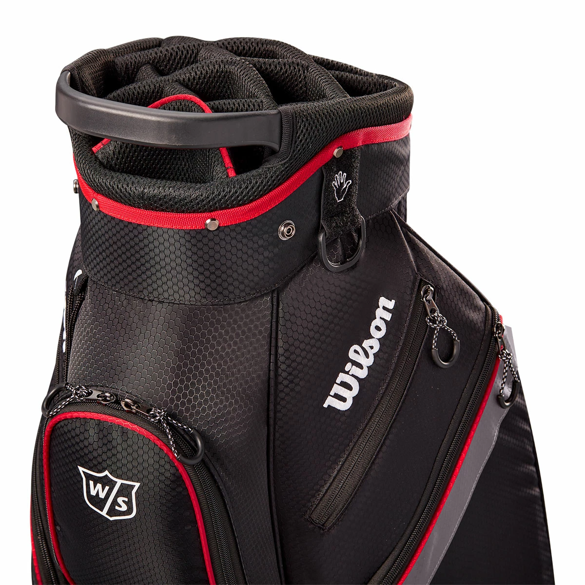 Wilson Staff Lite Cart Bag UNISEX ONE SIZE BKCHARRED - Image 5