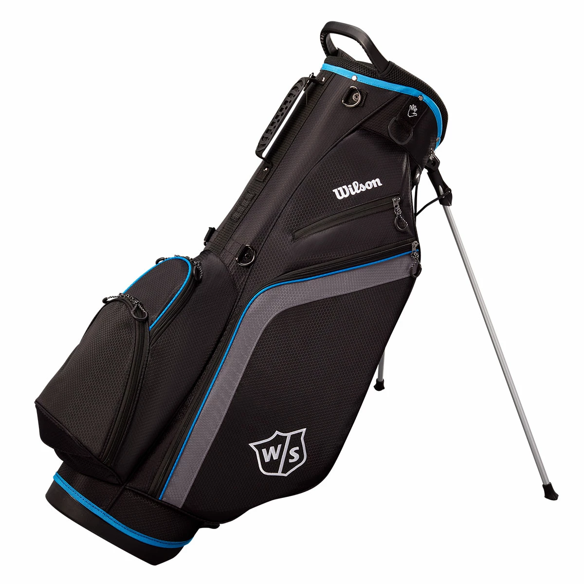 Wilson Staff Lite Stand Bag UNISEX ONE SIZE BKCHARRED - Image 6
