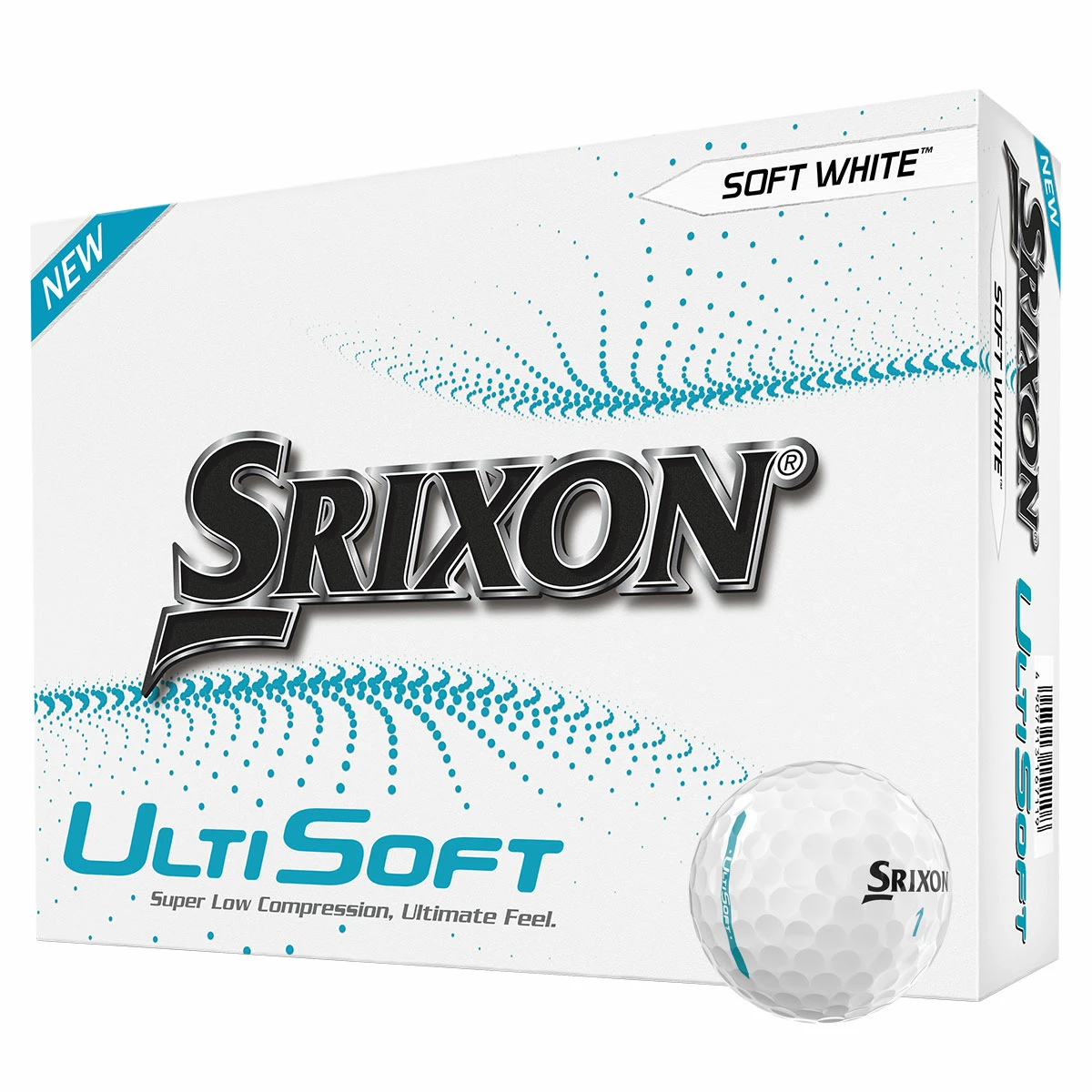 Srixon SRX UltiSoft 4 12 Pack UNISEX WHITE