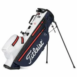 St. Andrews Titleist Players 4 StaDryStand NAVY WHITE RED