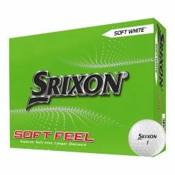 Srixon Soft Feel 12 Ball Pack WHITE