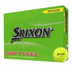 Srixon Soft Feel 12 Ball Pack TOUR YELLOW