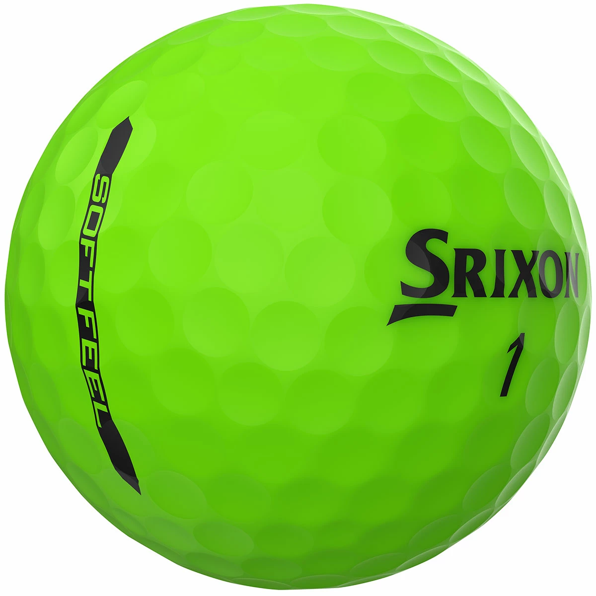 Srixon Soft Feel Brite 12 Pk BRITE GREEN - Image 5