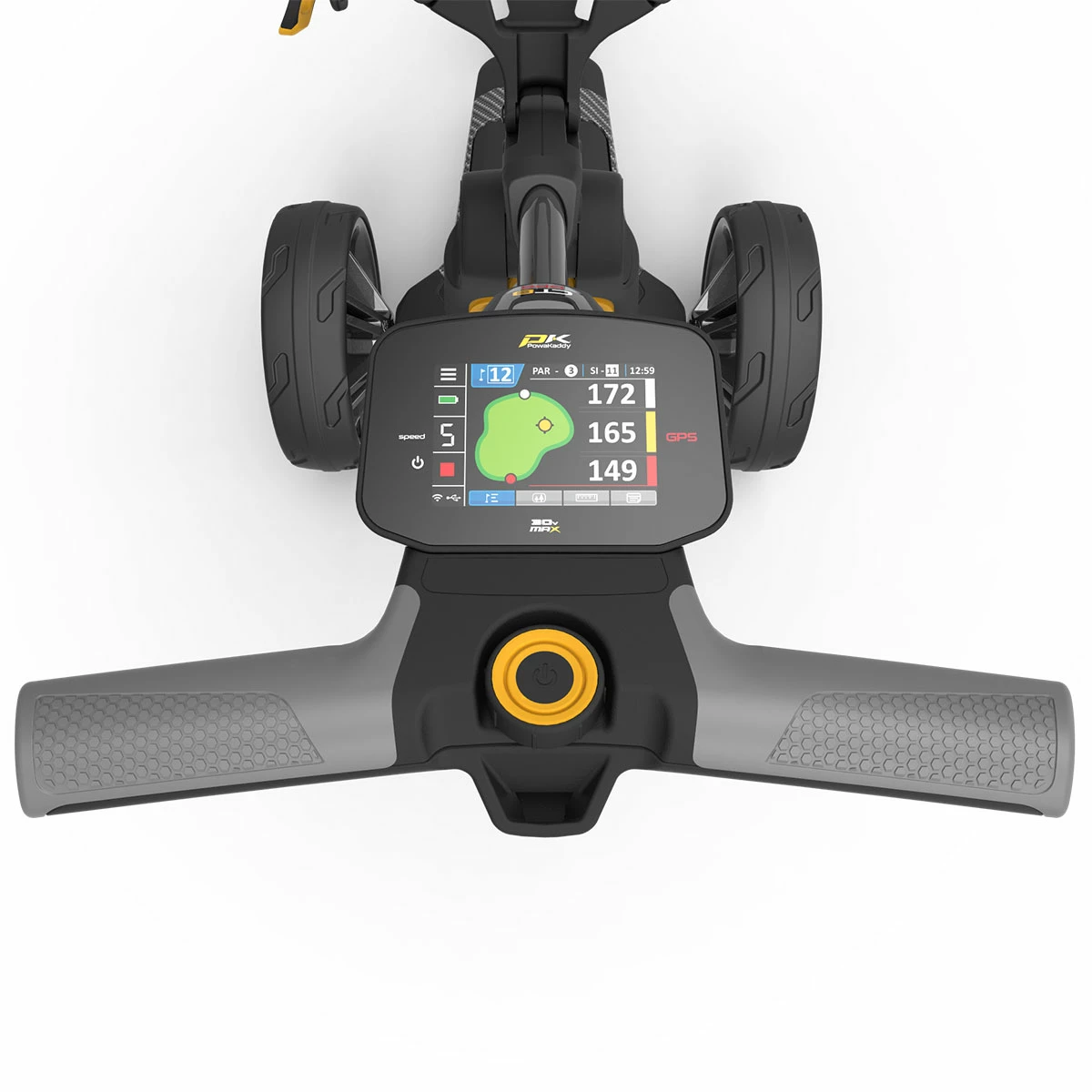 Powakaddy CT8 GPS 36 Hole Lith 36 HOLE GUNMETAL CARBON TRIM - Image 5